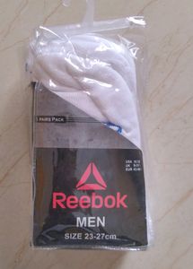 Man and woman 3 pairs ankle length white spots soc