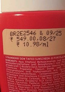 Dot &amp; Key Strawberry Dew Tinted Sunscreen SPF 50+