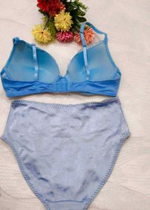 Light Blue Lace Bra with brief 👍