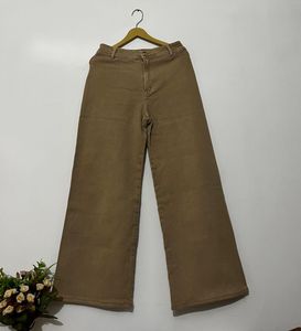 Wide Leg Khaki Pants