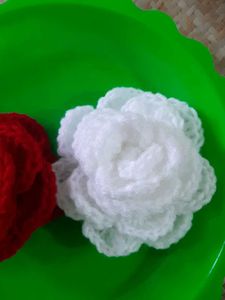 Handmade Crochet Flowers and table mats