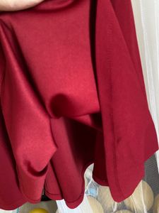 Red Back Cut Out Dress