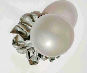 Combo Of Cream And Pink Metallic Balloons -40