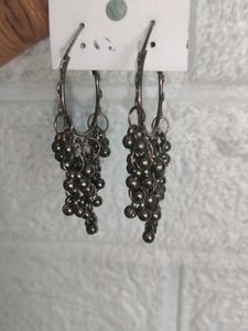 Unique Grape Cluster Dangle Earrings