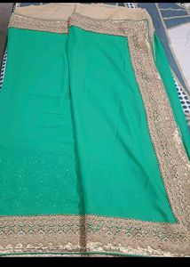 Beautiful Heavy Saree With Blouse 🥰