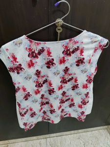 Floral Print Casual Top
