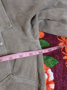Vintage Style Olive Green Jacket