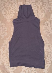 ZARA Sleeveless Turtleneck Top