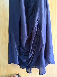 Designer Navy Blue Maxi Dress