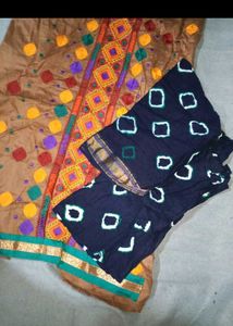 Ethnic Dress Material&amp;free lipstick 💄