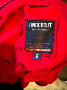 Men's Red Long Sleeve Shirt