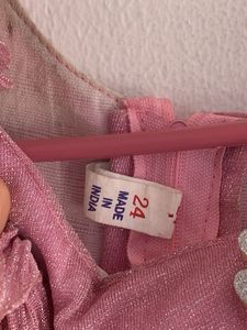 2 Beautiful Pink Frock for Girls compo