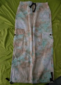 S.E.E.D.S Tie-Dye Utility Cargo Trousers