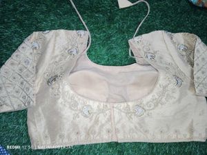 Embellished Silk Blouse