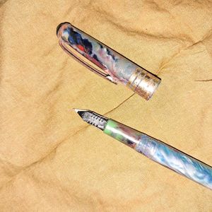 Artistic Vintage Fountain Pen with Cap