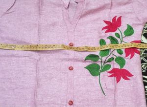 Kurti rose Embroidery work/fancy/western/Unique