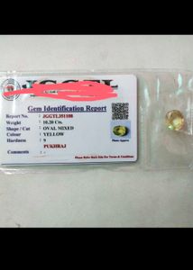 10.20 CTS Unheated High Quality Pukhraj(पुखराज)