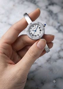 Cartier round  dial watch