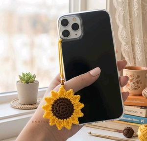 Handmade Crochet Phone Charm