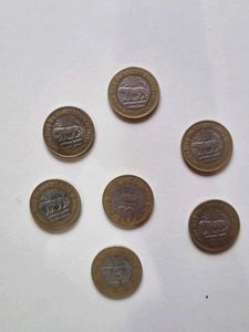 10 Rupees Coin Platinum Jubilee of RBI 2010