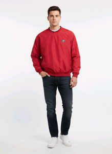 Burgundy Pullover Jacket