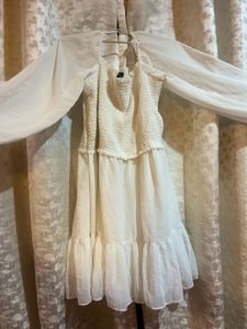 Flowy White Mini Dress