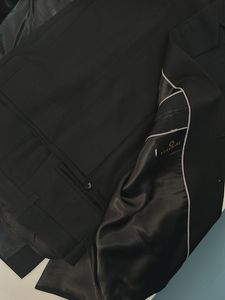 Classic Black Suit Jacket 2 pc