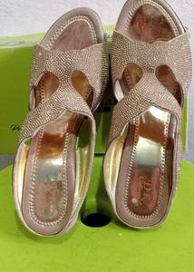 2 Sparkling Embellished Flats
