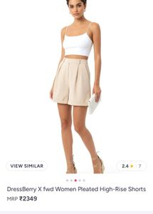 Stylish Beige Shorts