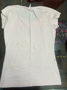 Soft Pink Basic T-Shirt