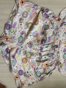 Cute Smiley Face Pajama Set