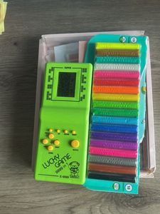 Retro Handheld Game & Clay Set