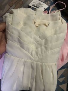 White Fairy Short Dress