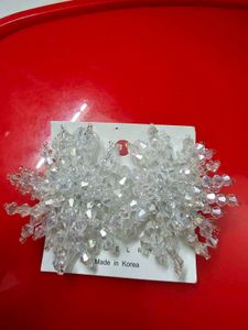 Sparkling Crystal Snowflake Earrings