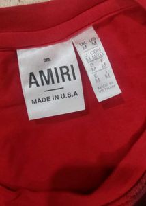 Amiri Red T-Shirt