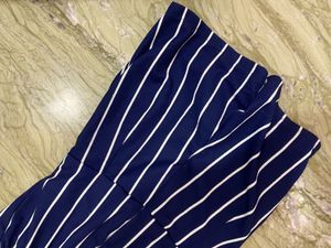 Striped playsuit