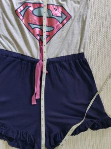 Superman Sleep Romper