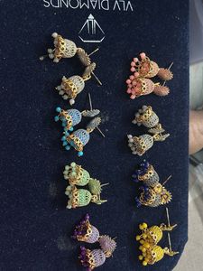 Designer Jhumka Earrings Collection