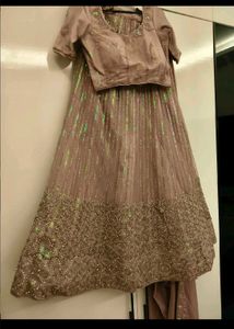 onion pink lehanga choli