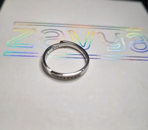 Sterling Silver Engagement Ring