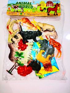 Animal World Toy Set
