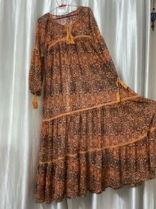 Bohemian Tiered Maxi Dress