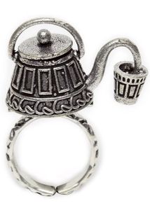 Unique Kettle Design Ring