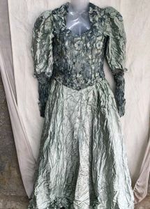 Vintage Style Floral Gown