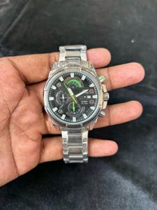 ⌚ Casio Edifice Stainless Steel Analog Watch | Pre