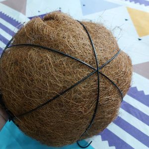 New Set of 2 Coco Fiber Liners Hanging Basket