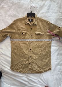 Timberland dark khaki men's shirt