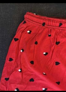 red shorts summer