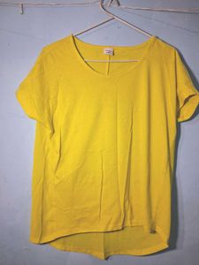 Sheer Batwing Sleeve Top