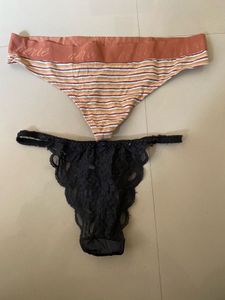 Bundle of 8 Women's Thong Panties